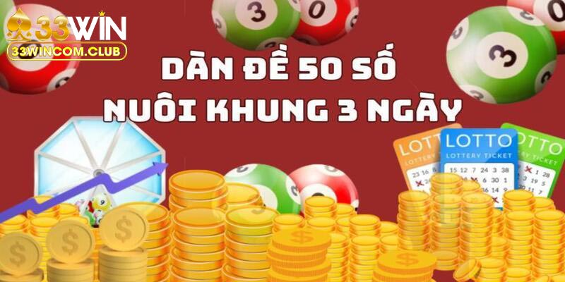 Ưu điểm khi người chơi chọn đánh dàn đề 50 số